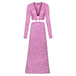 AFRM Cutout Sweater Midi Dress